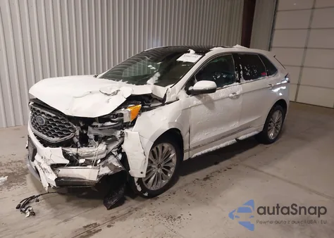 2020 Ford Edge Titanium from USA, damaged, VIN 2FMPK3K98LBB23971